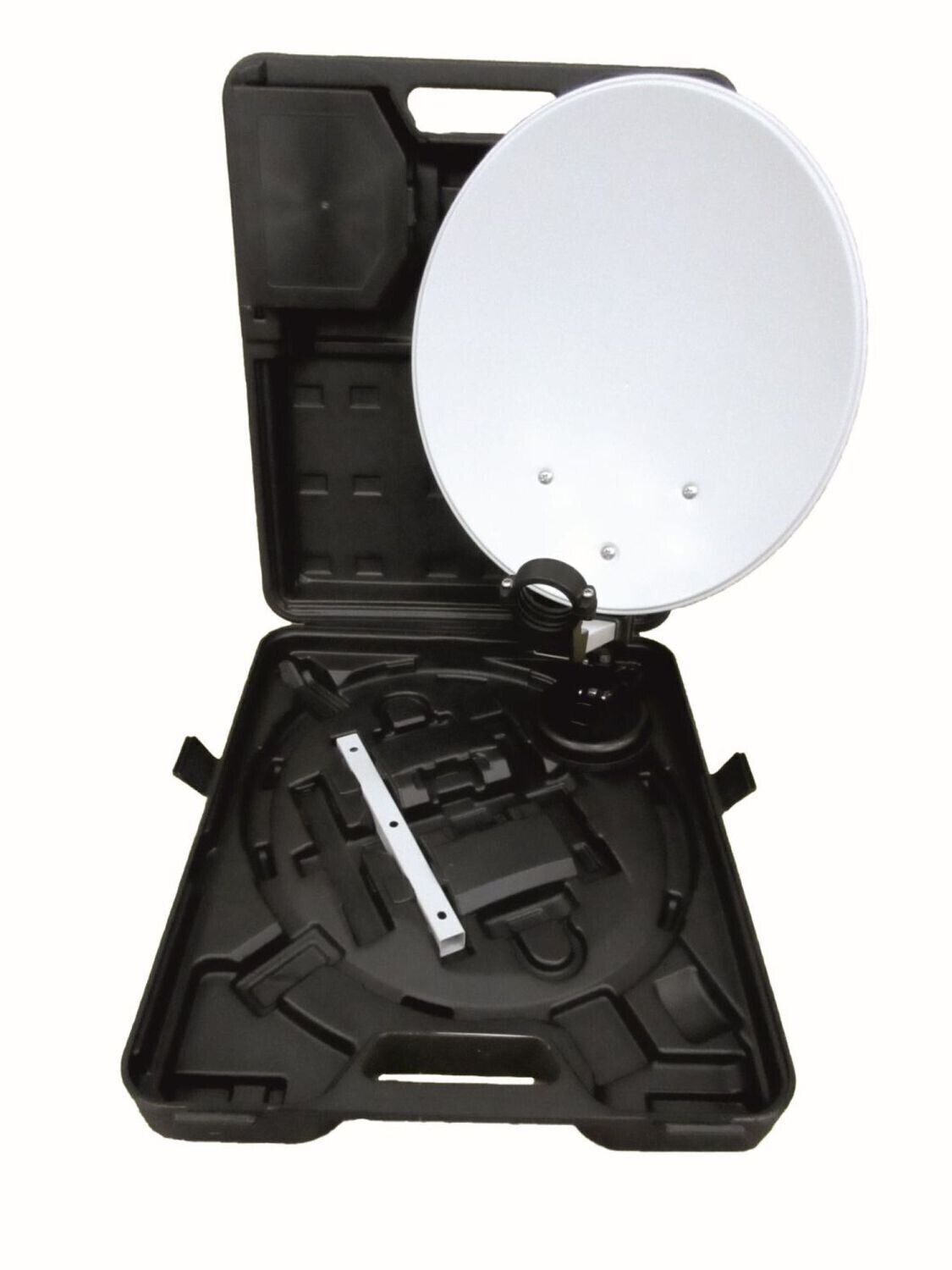 RED OPTICUM Mobile Camping Antenna SAT Specchio SAT 35 cm in Valigia con Accesso