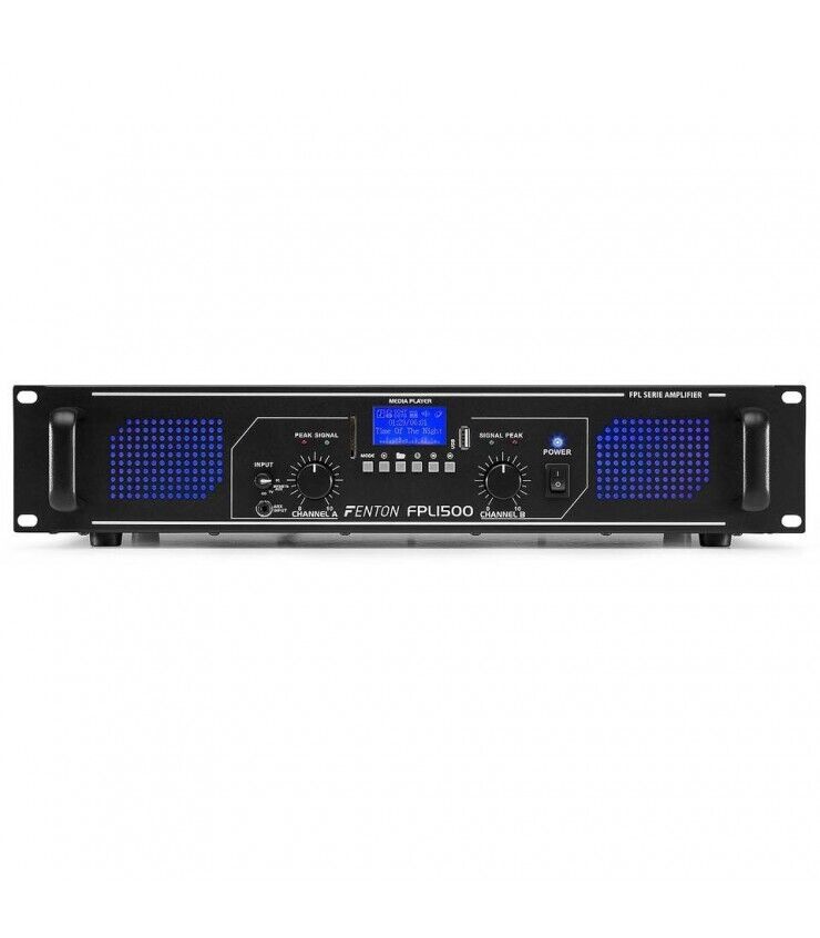 FPL1500 Dig.Amplifier BT MP3 LED EQ