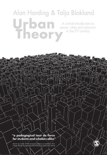 Alan Harding Talja Blokland Urban Theory (Tascabile)