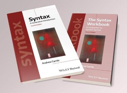 Andrew Carnie Syntax: A Generative Introduction 4e & The Syntax Work (Tascabile)
