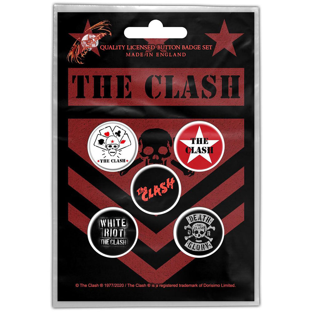 Merchandising Clash (The): London Calling Button Badge Pack