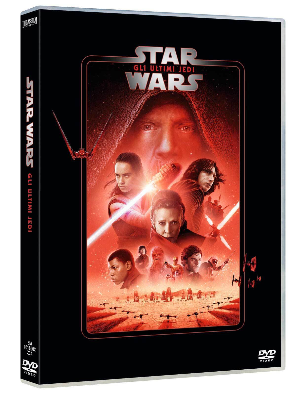 Dvd Star Wars - Episodio VIII - Gli Ultimi Jedi