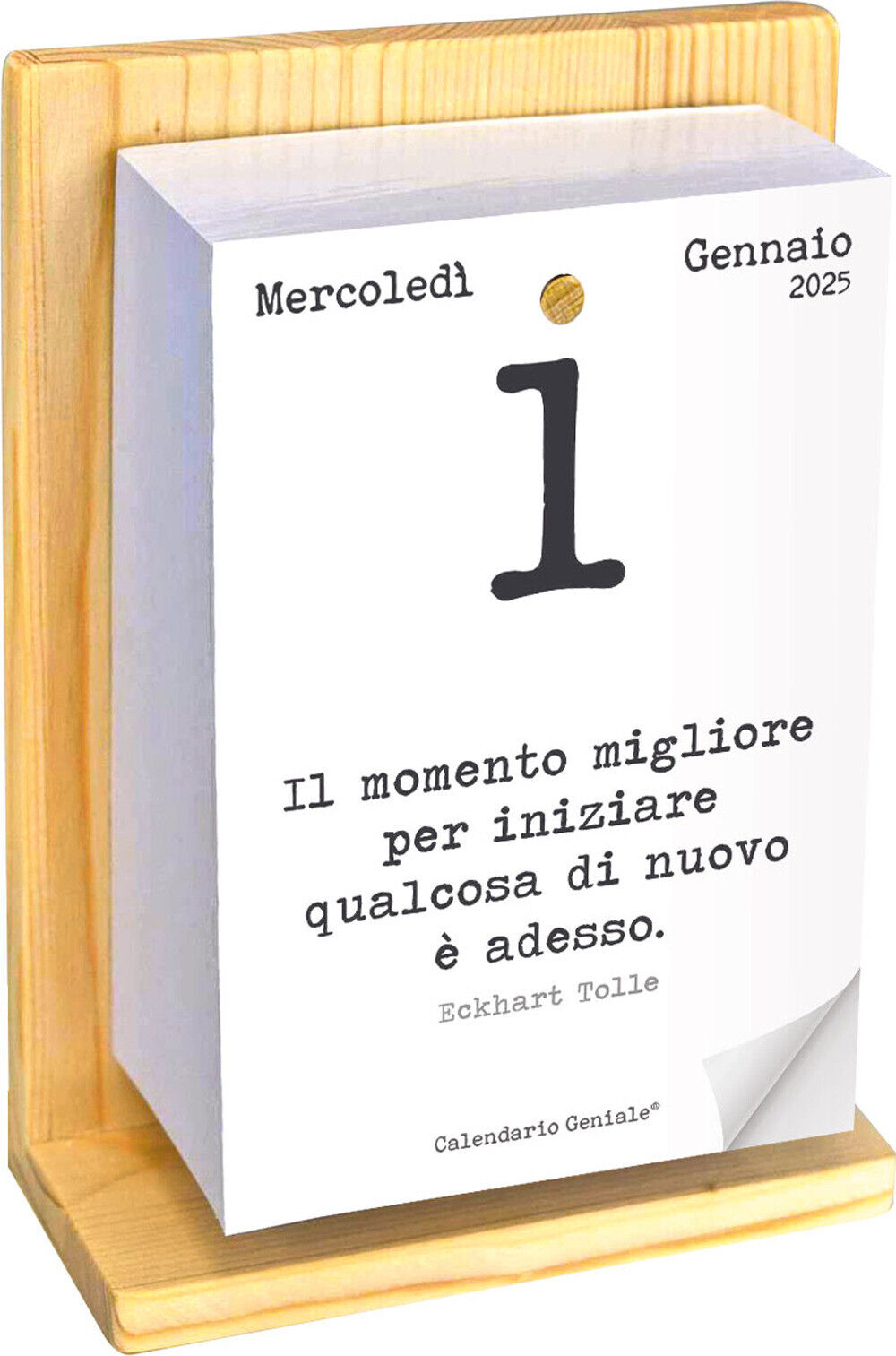 Calendario geniale 2025 con supporto - AA.VV.