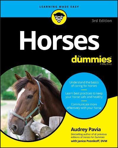 Audrey Pavia Horses For Dummies (Tascabile)