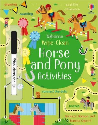 Kirsteen Robson Wipe-Clean Horse and Pony Activities (Tascabile)