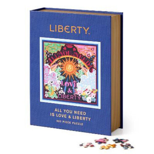 Liberty All You Need is Love 500 Piece Book Puzzle by Liberty of London Ltd