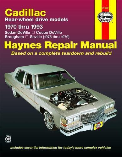 Cadillac RWD petrol DeVille/Coupe/Sedan DeVille (70-85), Brougham (7 (Tascabile)