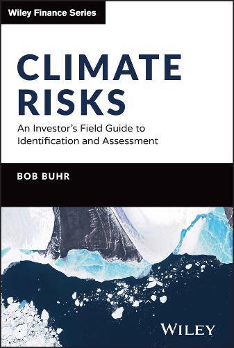 Bob Buhr Climate Risks (Copertina rigida) Wiley Finance Series