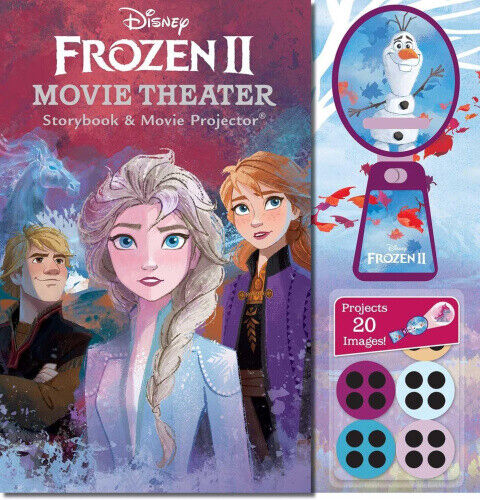 Disney Frozen 2 Movie Theater Storybook & Movie Projector (Movie Theater