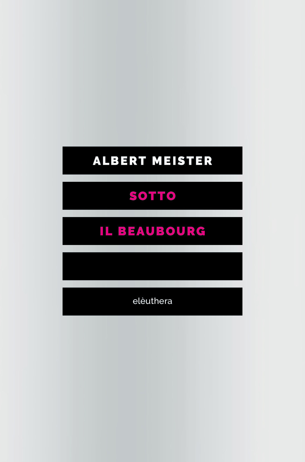 Sotto il Beaubourg - Meister Albert