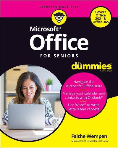 Faithe Wempen Office For Seniors For Dummies (Tascabile)