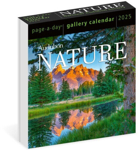 Audubon Nature Page-A-Day Gallery Calendar 2025 by National Audubon Society