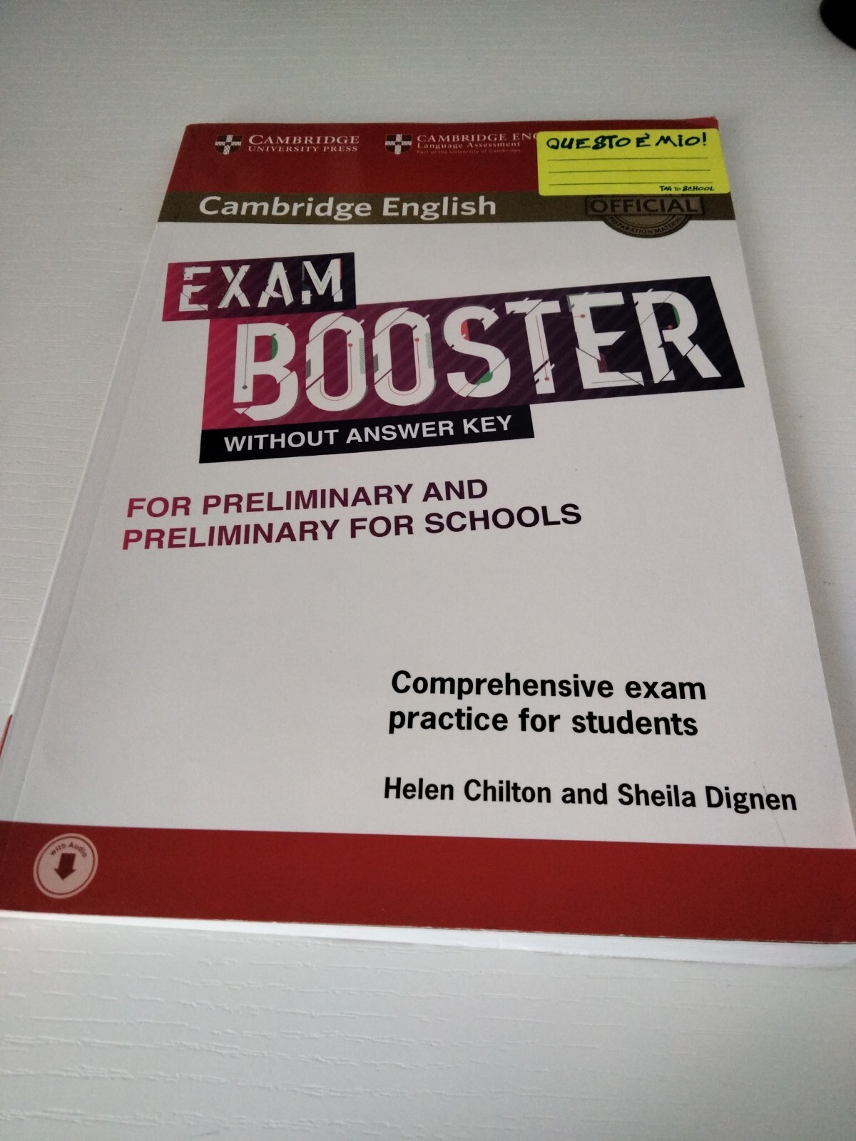 EXAMS BOOSTER PRELIMINARY SCHOOLS + AUDIO - 9781316641781
