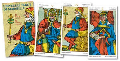 Universal Tarot of Marseille: Tarot Deck by Claude Burdel
