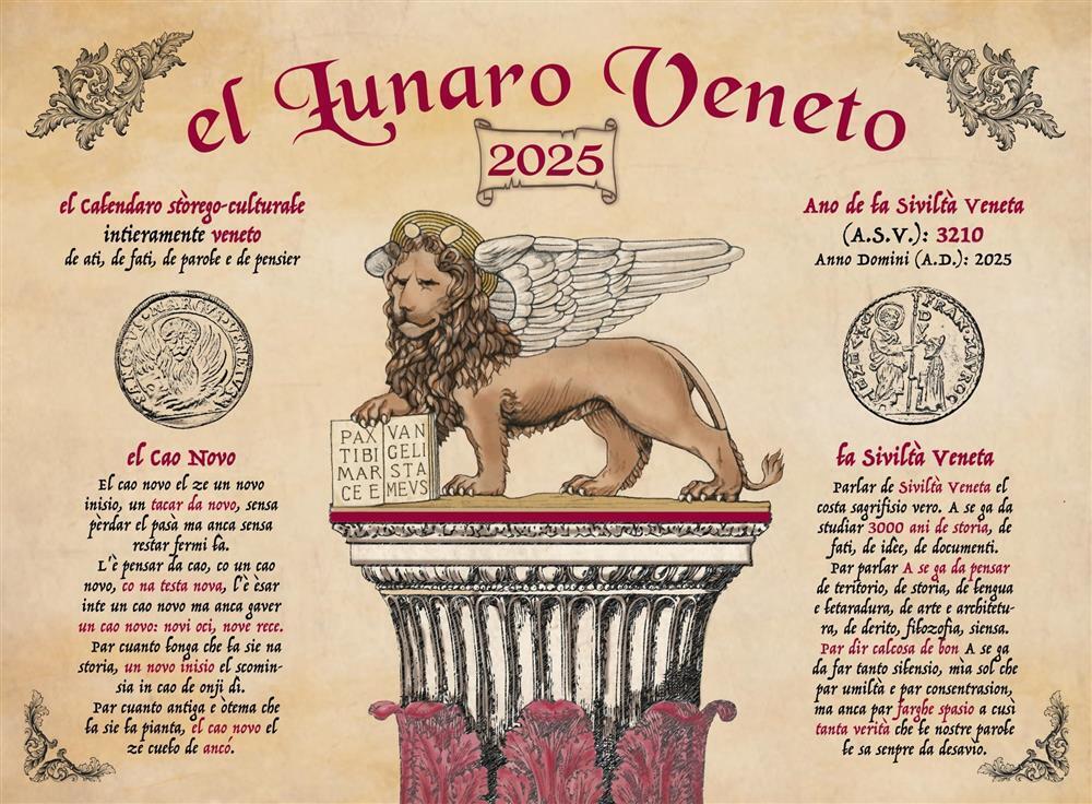 El Lunaro Veneto 2025. Il calendario tutto veneto - Mocellin A. (cur.); Ac...