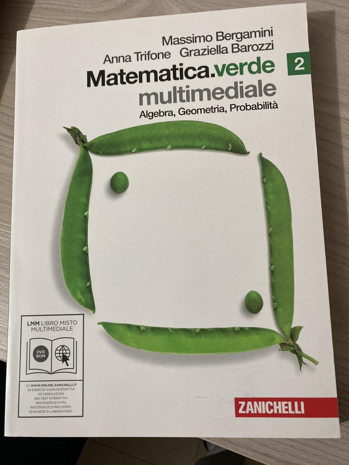 Matematica.verde. Vol 2. Bergamini, Trifone, Barozzi. Espansione online. Nuovo!