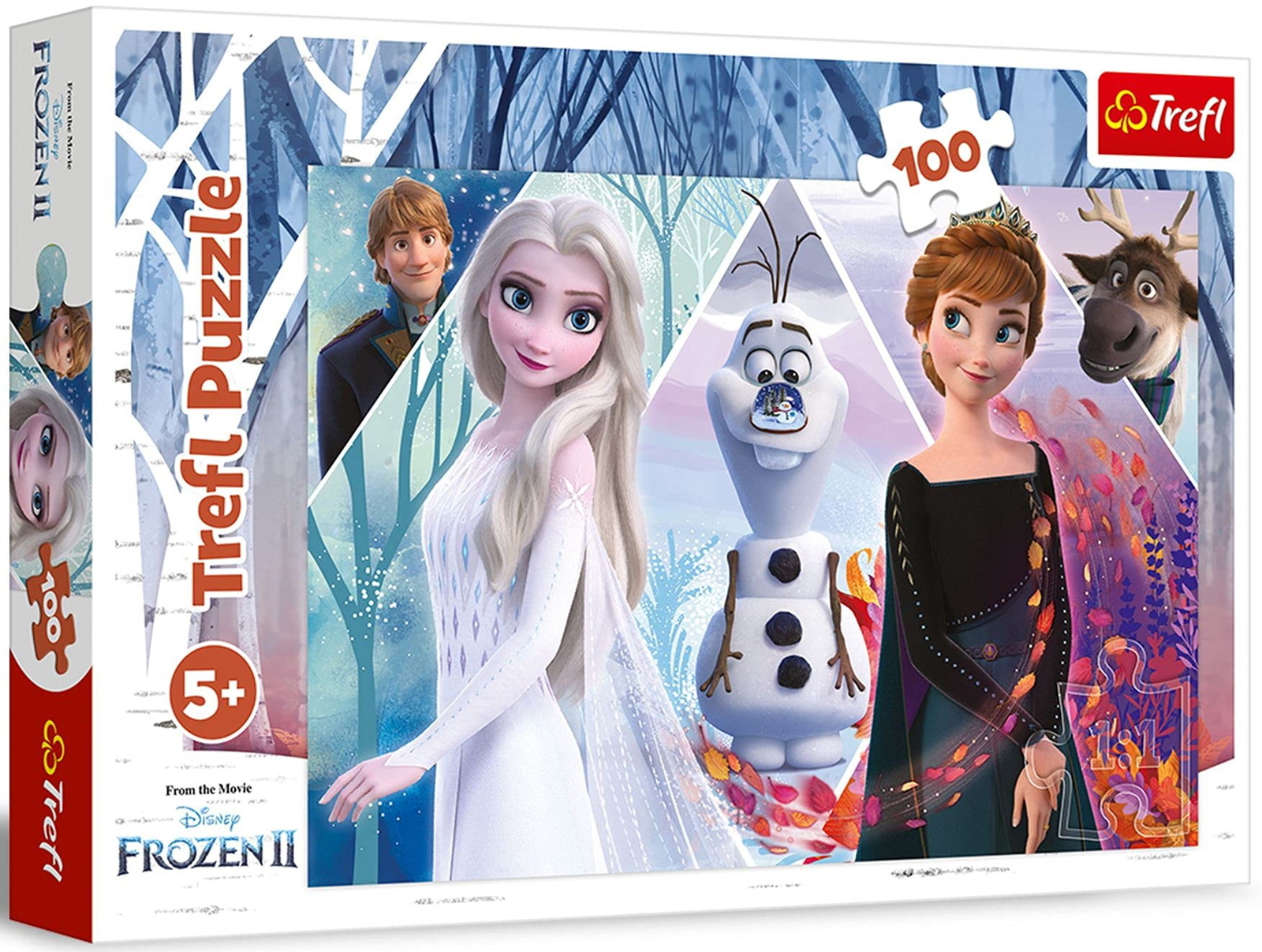 Merchandising Disney: Trefl - Puzzle 100 - Frozen 2 - Enchanted Land