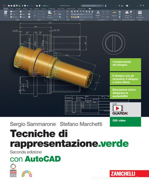 9788808706898 Tecniche di rappresentazione. Con AutoCAD. Ediz. v...nsione online