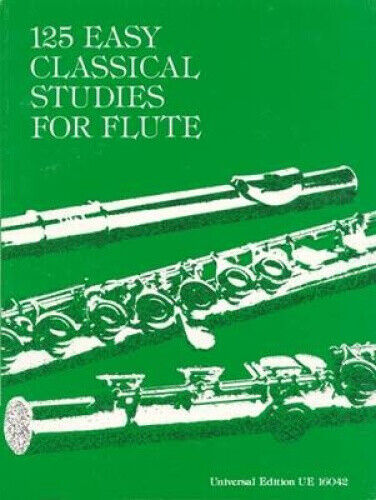 125 Easy Classical Studies for Flute: UE16042 by Vester, Frans