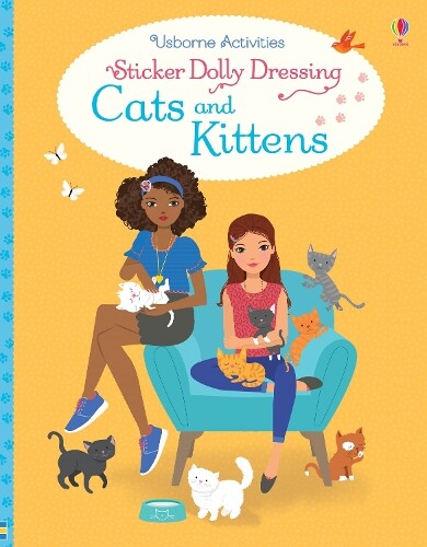 Lucy Bowman Sticker Dolly Dressing Cats and Kittens (Tascabile)
