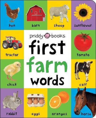 Roger Priddy Priddy Books First Farm Words (Libro di cartone)