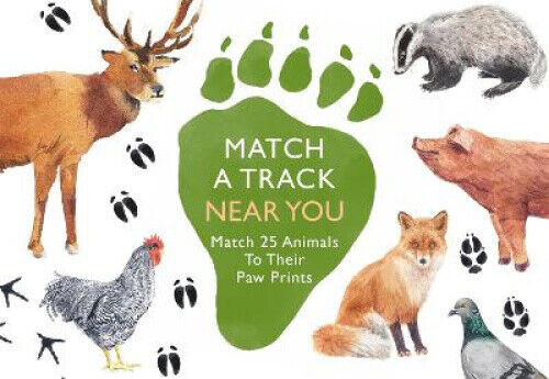 Match a Track Near You: Match 25 Animals To Their Paw Prints (Magma for