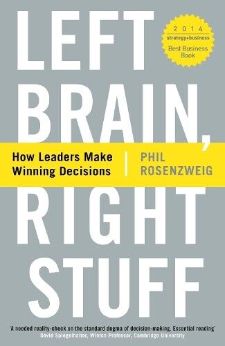 Phil Rosenzweig Left Brain, Right Stuff (Tascabile)