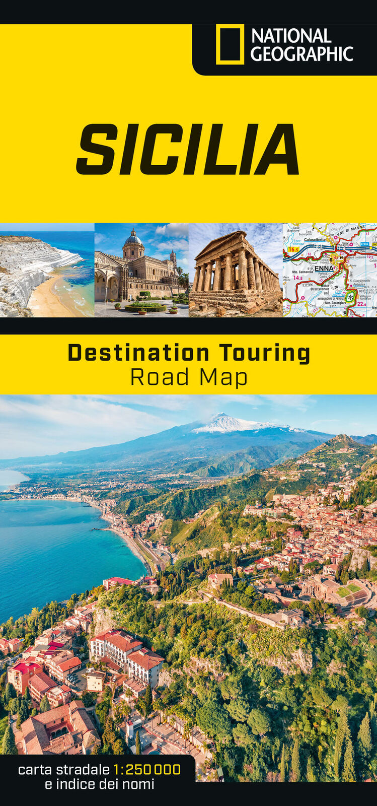Sicilia. Road Map. Destination Touring 250.000 - AA.VV.