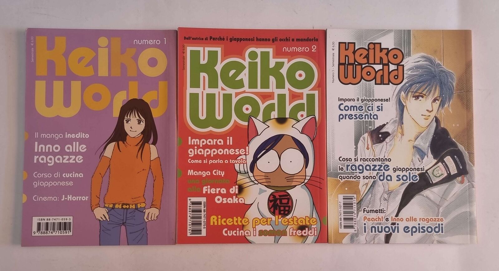 KEIKO WORLD - Serie Completa 1/3 - Kappa Edizioni