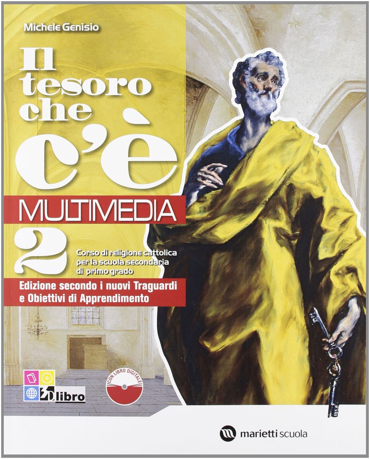 9788839302533 Il tesoro che c'è. Per le Scuola media. Con e-boo...E' MULT 2 +LD