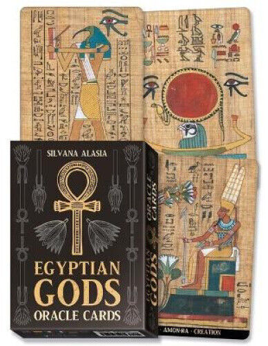 Egyptian Gods Oracle Cards (Egyptian Tarot) by Silvana Alasia