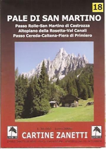 Pale di San Martino 1:30.000 - Cartograph (cur.)