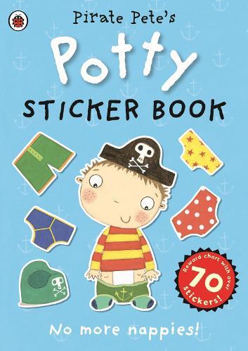 Pirate Pete's Potty sticker activity book (Tascabile)