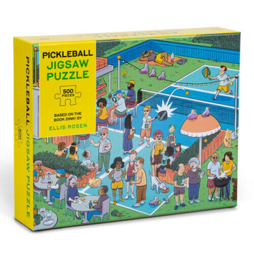 Pickleball Jigsaw Puzzle: 500-Piece Jigsaw Puzzle Based on the Book Dink!