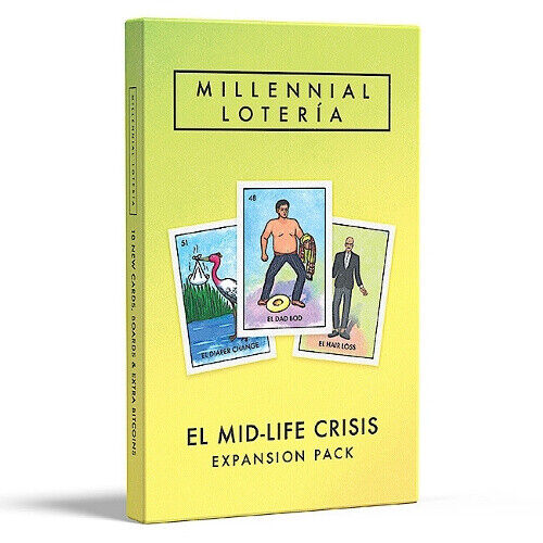 Millennial Lotería: El Midlife Crisis Expansion Pack by Alfaro, Mike