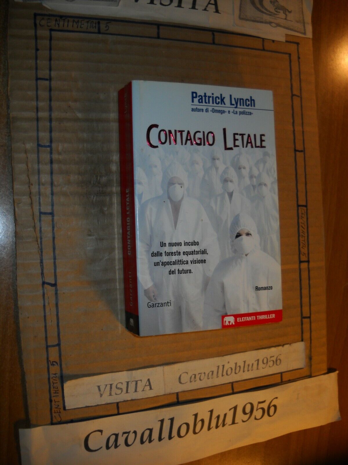 LIBRO - CONTAGIO LETALE - P.P.LYNCH - 1° ED. GARZANTI 2004 - NUOVO MA