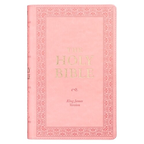 KJV Holy Bible, Giant Print Standard Size Faux Leather Re (Rilegato in ecopelle)