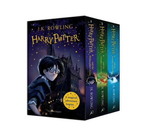 Harry Potter 1-3 Box Set: A Magical Adventure Begins by Rowling, Joanne K.