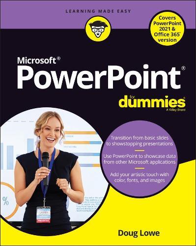 Doug Lowe PowerPoint For Dummies, Office 2021 Edition (Tascabile)
