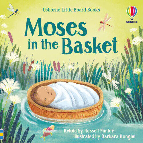 Moses in the basket (Little Board Books) by Russell Punter