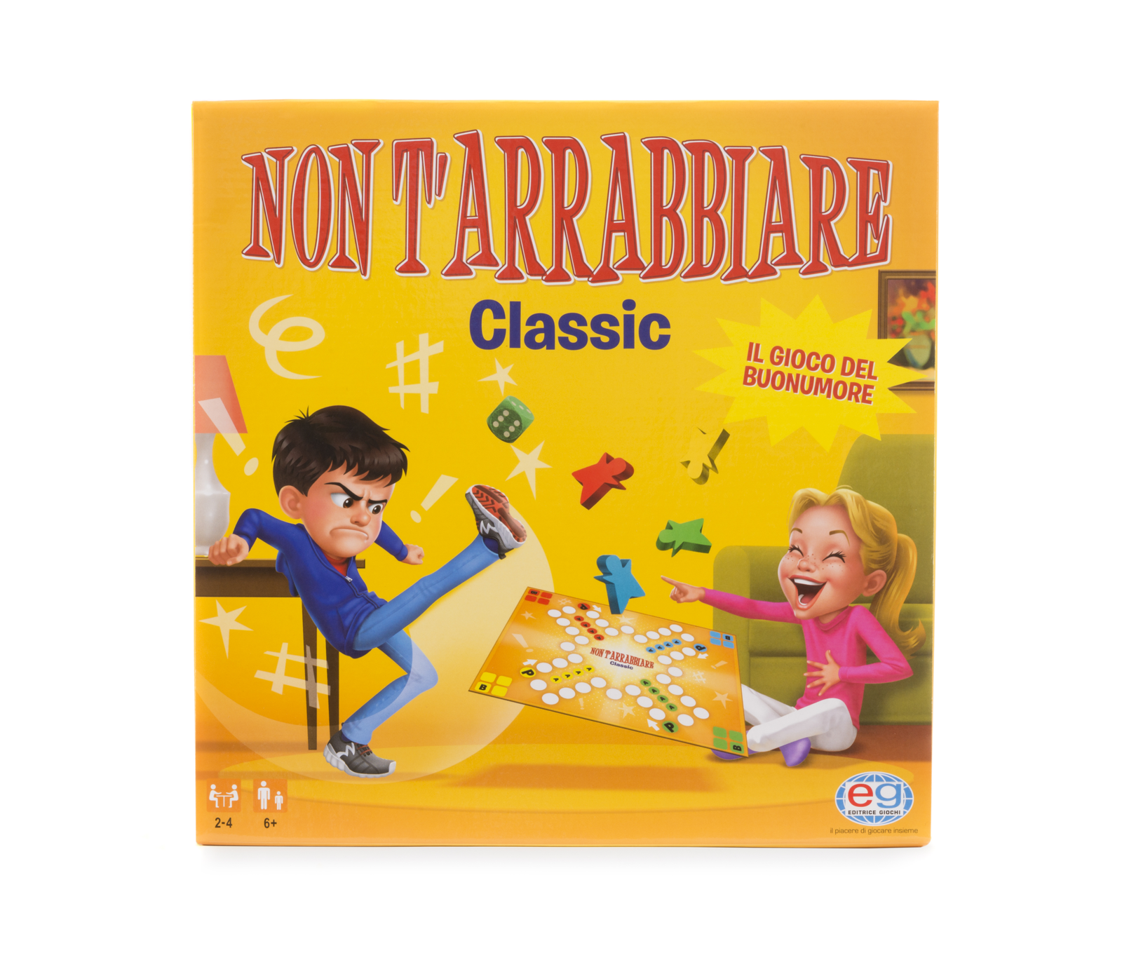 Merchandising Editrice Giochi: Non T'Arrabbiare Total Refresh