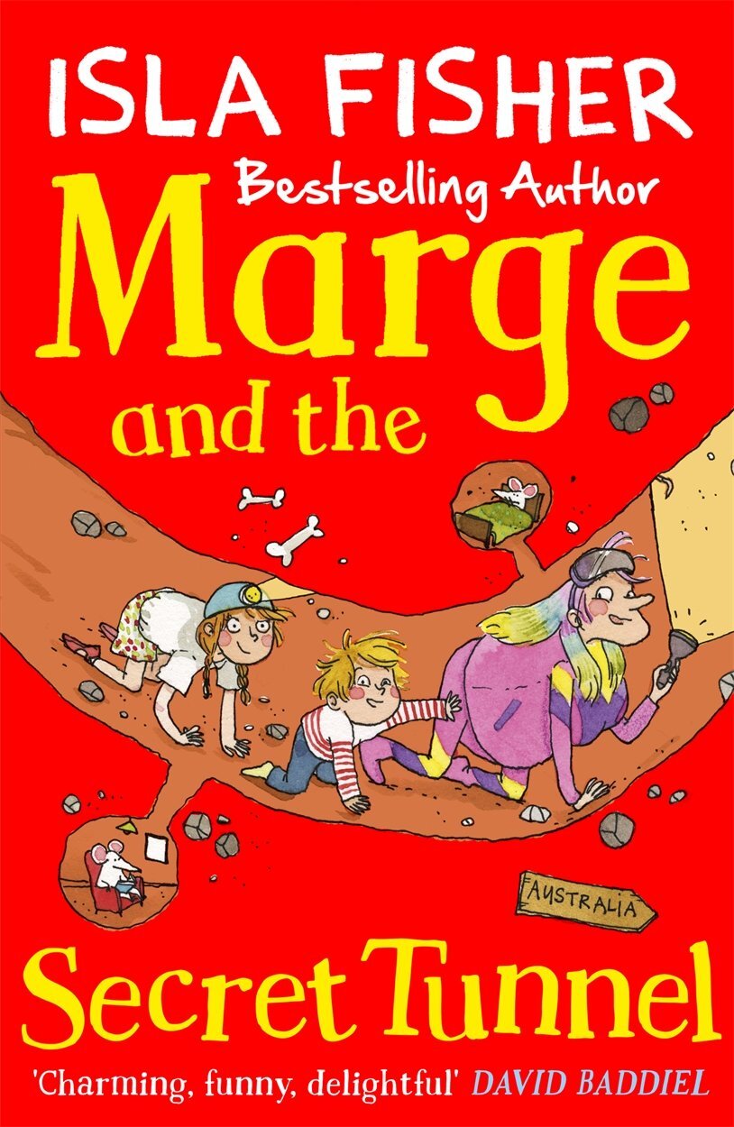 9781848127333 Marge and the Secret Tunnel - Isla Fisher,Eglantine Ceulemans