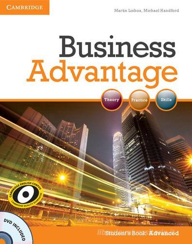 9780521181846 Business Advantage. Level C1 Student's Book. Con DVD-ROM - Marjori