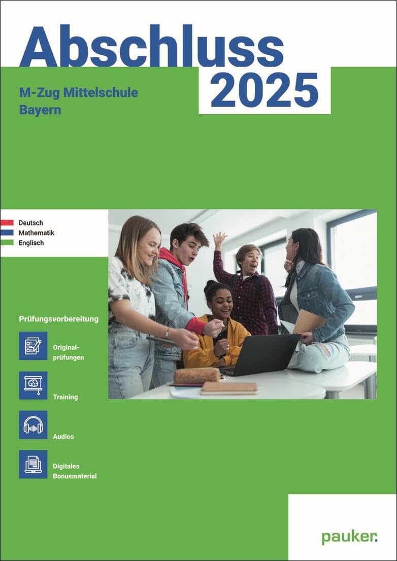 Bergmoser + Höl Abschluss 2025 - M-Zug Mittelschule Bayern - Aufgabe (Tascabile)