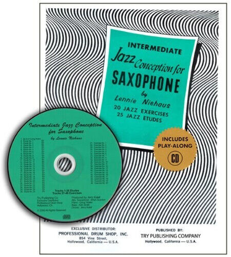 TRY1059 - Intermediate Jazz Conception Saxophone - 20 Jazz Exercises 25 Jazz