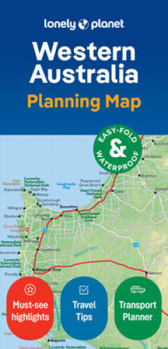 Lonely Planet Western Australia Planning Map by Lonely Planet