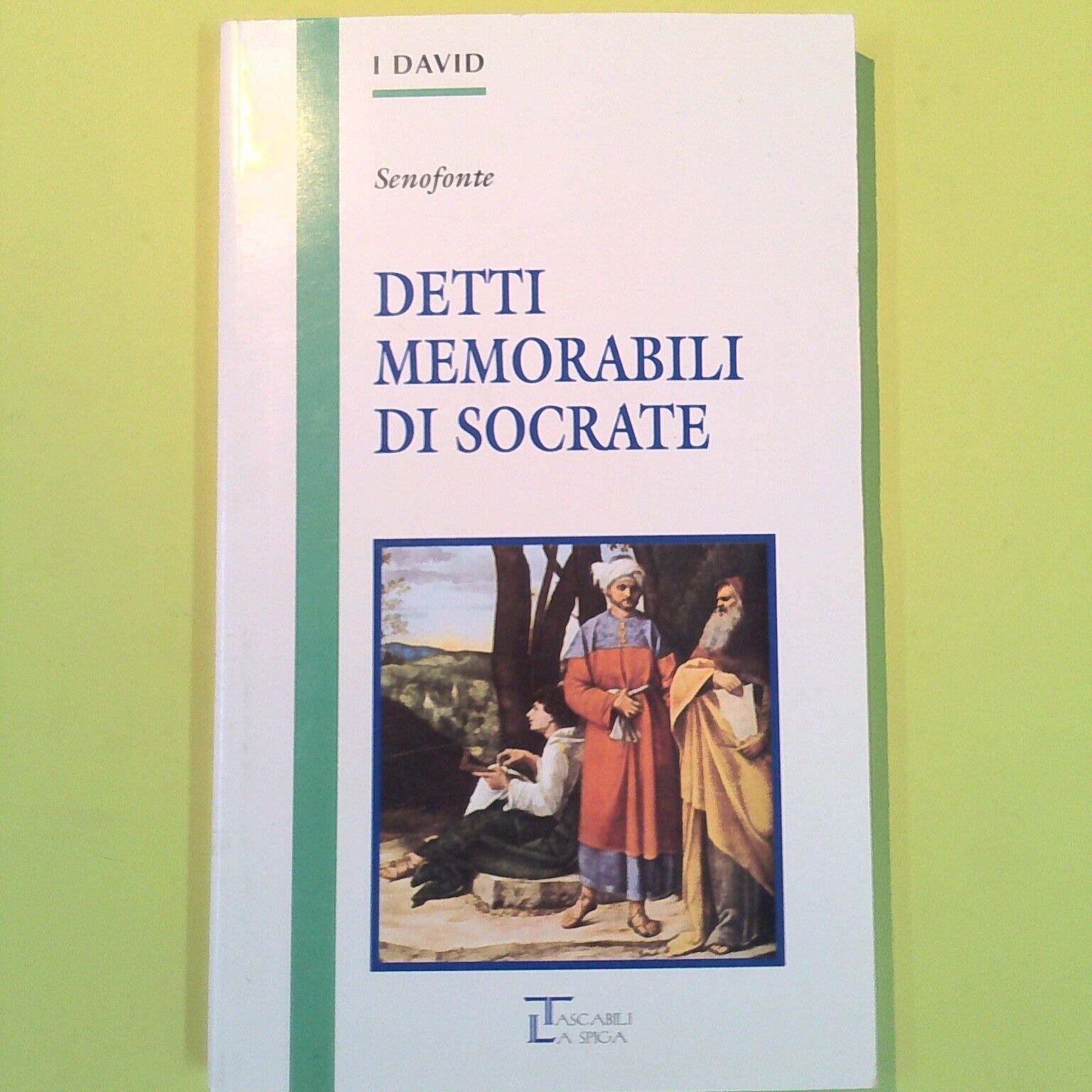 DETTI MEMORABILI DI SOCRATE SENOFONTE LA SPIGA