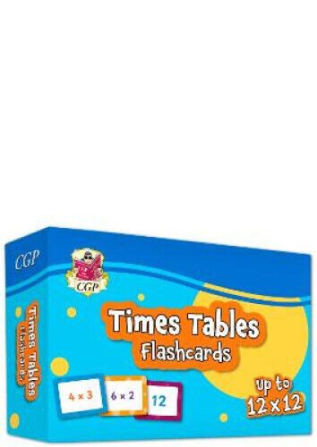 Times Tables Flashcards: perfect for learning the 1 to 12 times tables (CGP