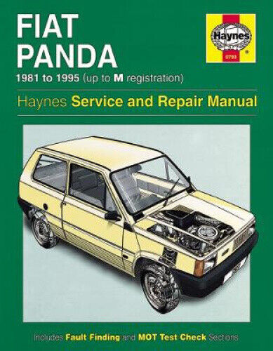Fiat Panda (81 - 95) Haynes Repair Manual by Haynes Publishing