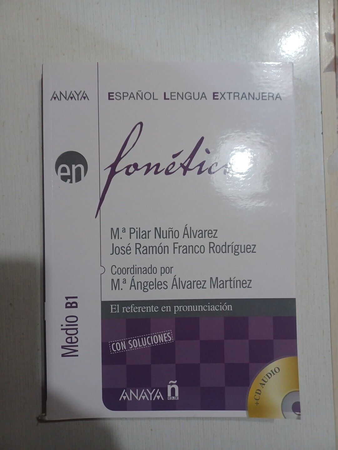 ELE FONETICA NIVEL MEDIO B1 M.ALVAREZ ANAYA 9788466778404